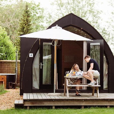 Pod Huisje Met Hottub ドックム エクステリア 写真