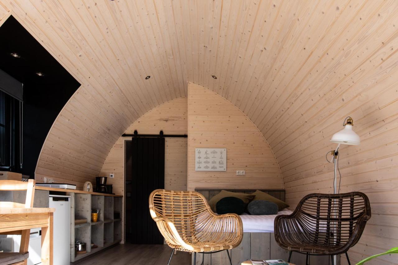 Pod Huisje Met Hottub ドックム エクステリア 写真