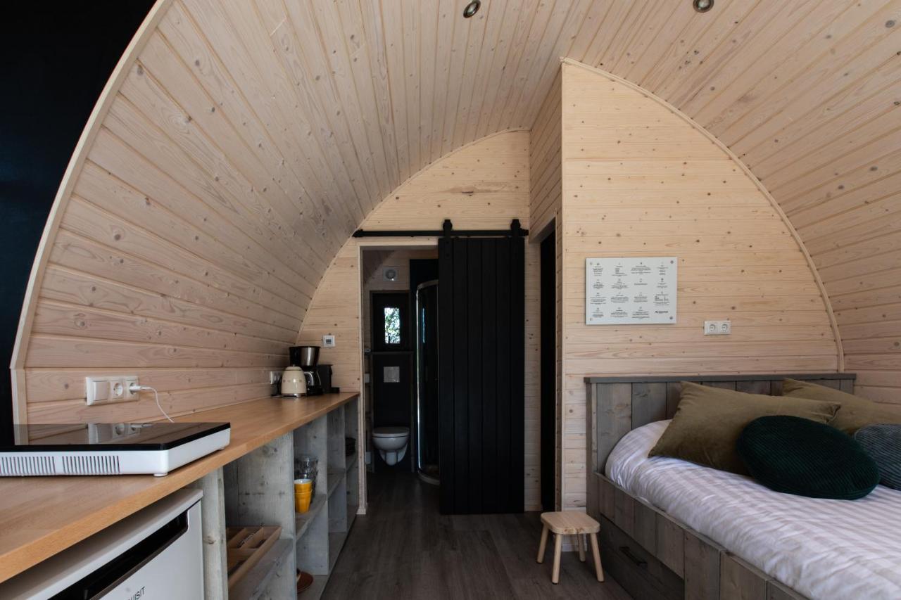 Pod Huisje Met Hottub ドックム エクステリア 写真