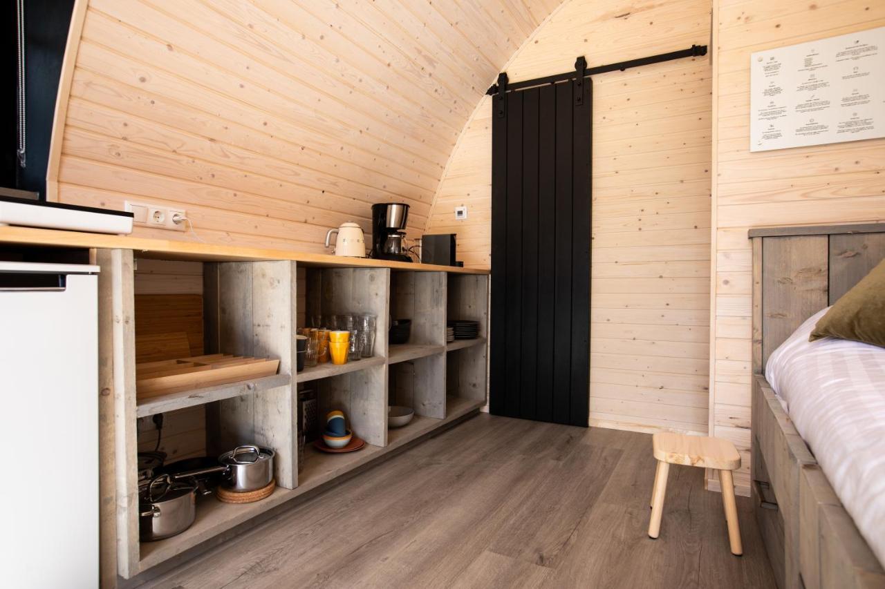 Pod Huisje Met Hottub ドックム エクステリア 写真