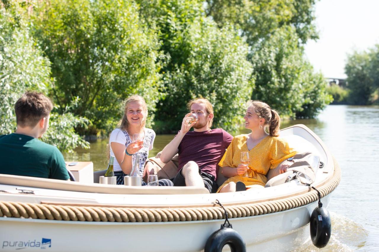 Pod Huisje Met Hottub ドックム エクステリア 写真